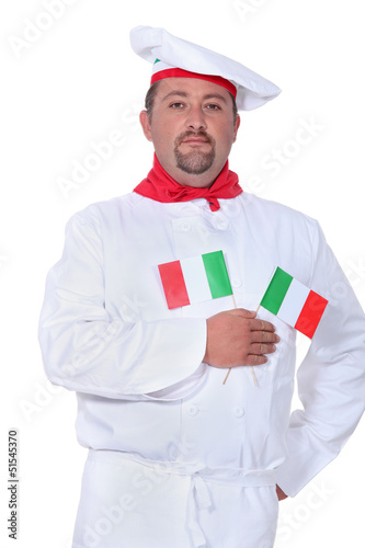 Photo: Italian chef Italian chef