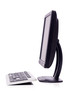 Photo: Computer monitor isolated on the white Computer monitor isolated on the white
