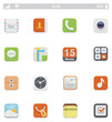 Vektor: Generic smartphone UI icons Generic smartphone UI icons