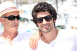 Photo: Two men on summer holiday Two men on summer holiday
