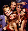 Foto: Happy friends on a party Happy friends on a party