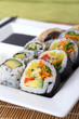 vegetarian sushis