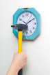 Girl want to hit clocks