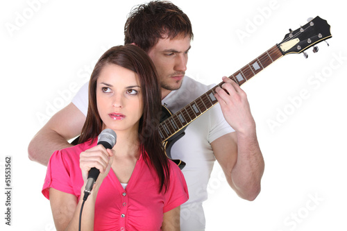 Photo: Musical duo Musical duo