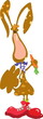 Brown rabbit