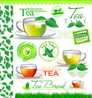 Tea elements for your design