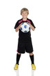 Ready for playing soccer