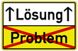 Problem Lösung Schild  #130418-svg03