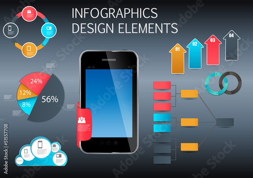 Vector: Infographic template business vector illustration Infographic template business vector illustration