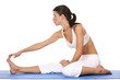 woman and yoga