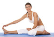 woman and yoga