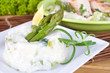 Foto: Spargelrisotto Spargelrisotto