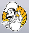 Vector: pizza chef pizza chef