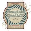 retro label