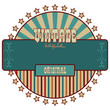 retro label