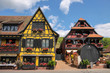 Foto: Dorf mit Fachwerkhäuser Dorf mit Fachwerkhäuser