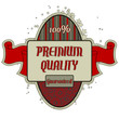 retro label