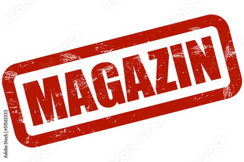 Illustration: Grunge Stempel rot MAGAZIN Grunge Stempel rot MAGAZIN