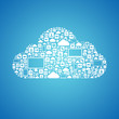 Cloud computing concept