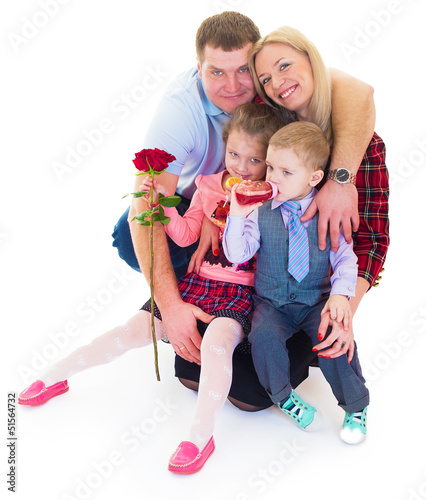 Photo: happy family happy family