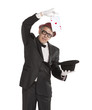 Magician show card