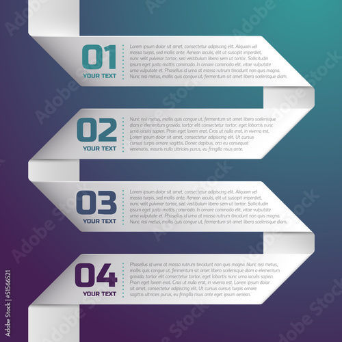 Vector: Business diagram template with text fields Business diagram template with text fields