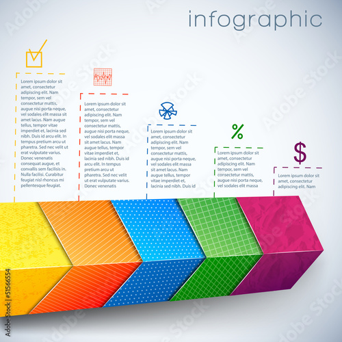 Vector: Business diagram template with text fields Business diagram template with text fields