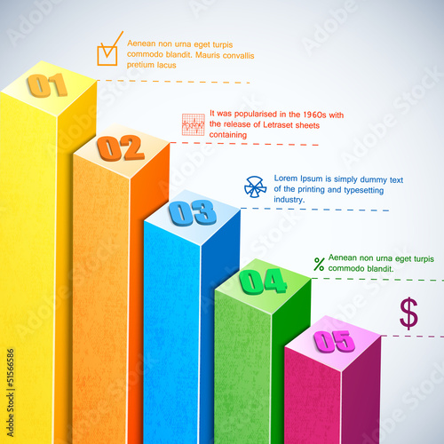 Vector: Business diagram template with text fields Business diagram template with text fields