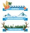 Adventure banners