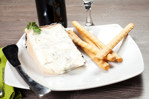 Photo: Gorgonzola cheese Gorgonzola cheese