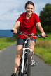 Healthy lifestyle - girl biking