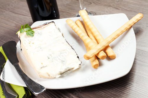 Photo: Gorgonzola cheese Gorgonzola cheese