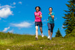 Women running