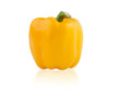 Photo: Sweet yellow pepper isolated on white background Sweet yellow pepper isolated on white background