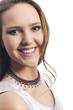 Photo: smiling young woman smiling young woman