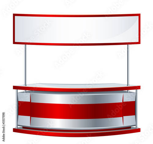 Vector: Reception counter Reception counter