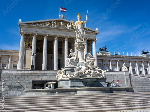 Photo: Österreich, Wien, Parlament Österreich, Wien, Parlament