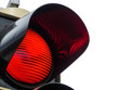 Rotes Licht bei Verkehrsampel