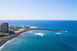 skyline of Puerto de la Cruz, Tenerife, Spain