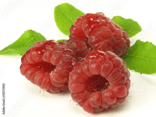 Photo: Fresh raspberries Fresh raspberries