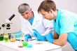 Physician and assayer during research on room background