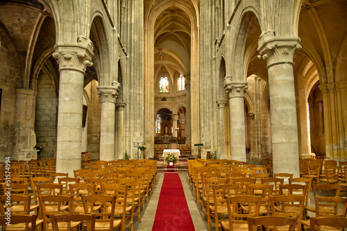 Photo: interior of the church Saint Martin of Triel sur Seine interior of the church Saint Martin of Triel sur Seine