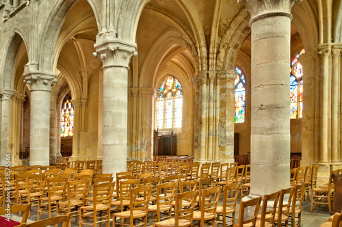 Photo: interior of the church Saint Martin of Triel sur Seine interior of the church Saint Martin of Triel sur Seine