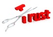 Scissor and trust