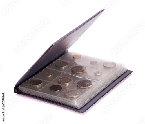 Photo: Coins album Coins album