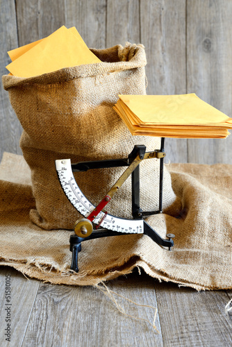 Photo: postal scale postal scale