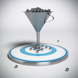 Marketing Sales or Conversion Funnel
