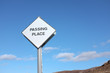 Passing place.