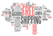 Word Cloud "Free Shipping"