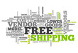 Word Cloud "Free Shipping"